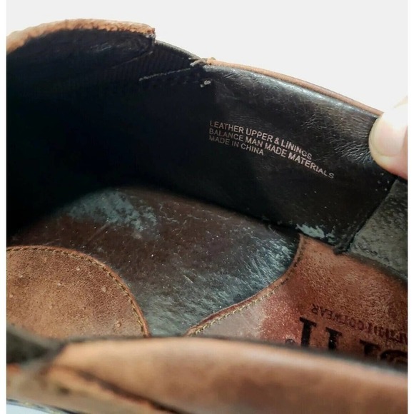 Born Hand Crafted Footwear Loafers Slip On Men Brown Leather10/44 M/W M9560 CKF9 - Picture 10 of 16